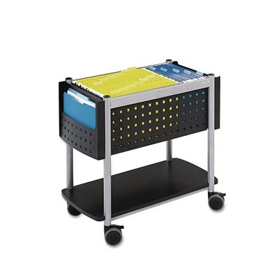 Safco, Scoot Open Top, Rolling Mobile File Cart, Fits Letter and Legal-Size H...
