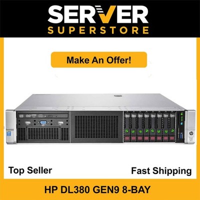 HP ProLiant DL380 G9 Server 2x E5-2650 V4-24 Cores P440ar 256GB RAM 8x 600GB SAS