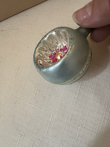 Vtg Fantasia Glass Christmas Ornaments Indent Reflector Teardrop/Round Poland - Picture 13 of 19
