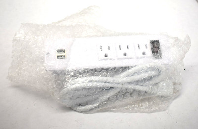 NANFAN NF03-12-01 Furniture Power Distribution Unit w/ On/Off Button White