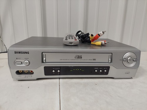 Samsung VR8360 VCR Video Cassette Recorder 4 Head Hi-Fi Works Remote Included!