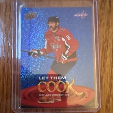 Upper Deck 2025-26 Series 1 Alex Ovechkin Let Them Cook Speckle LTC-17 Capitals