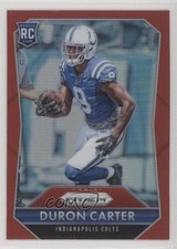 2015 Panini Prizm Rookies Red Prizm Duron Carter #227 07rd