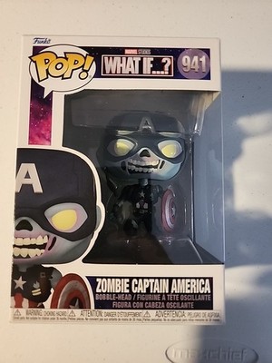 Funko Pop! Vinyl: Marvel - Zombie Captain America #941