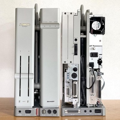 X68000 EXPERT II グレー フルセット 整備済 動作確認済 Sharp X68000 Expert II Gray Full Set Serviced Tested Working Japan