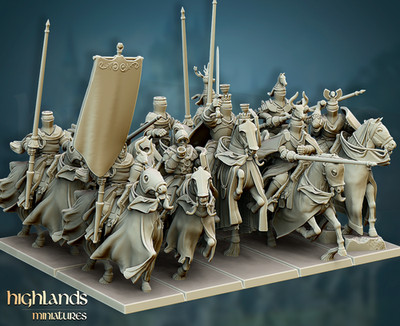 Highland Miniatures Grail Knights