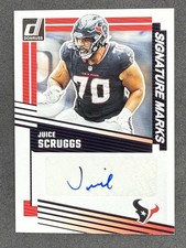 2025 Panini Donruss Signature Marks Juice Scruggs Auto