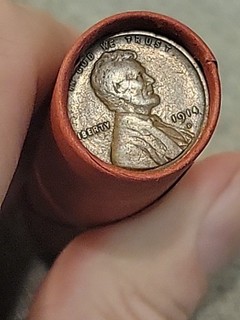 Fantastic 1914D&S Mint Pennies Ends Of Lincoln Wheat Cent Roll