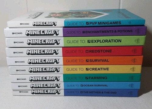 9 Lot 8 HC 1 PB Mojang Minecraft Official Gamers Guide to Farming Redstone Ocean - Picture 2 of 19