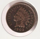 US Rare Old West 1902 Indian Head Penny Coin American Collection Shield Cent USA