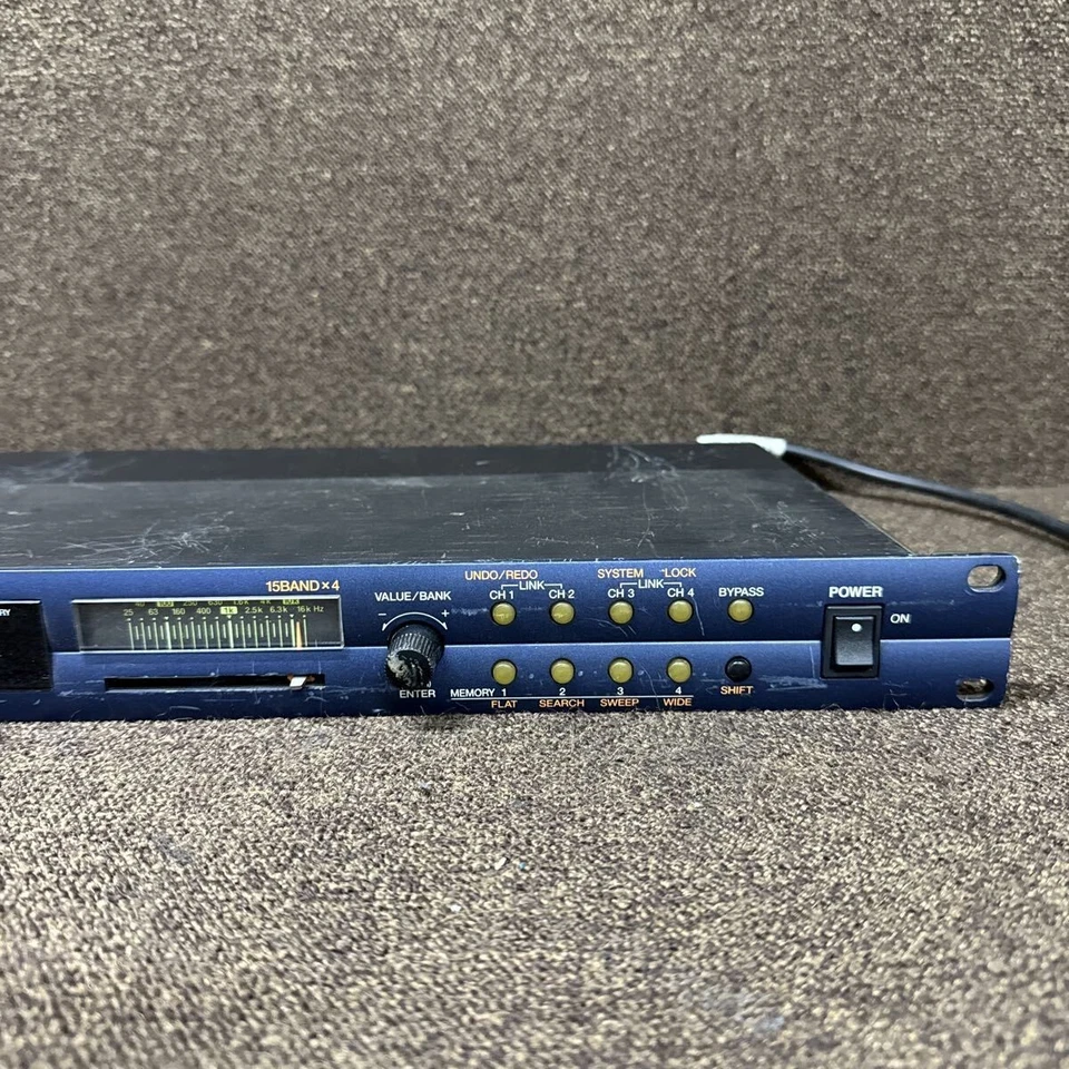 Roland SRQ-4015 4 channel Digital Graphic Equalizer free shipping - Image 2 of 3