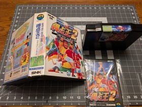 Authentic Neo Geo AES Super Sidekicks 2 - Tested (Japan Release)