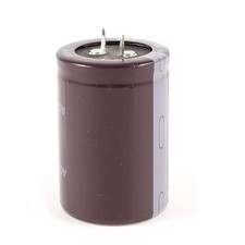 250V 2200uF 105C Aluminum Electrolytic Capacitor Brown 35x52mm