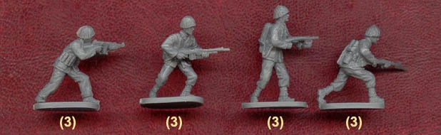 Waterloo 1815 1/72 AP027 SEGUNDA GUERRA MUNDIAL Marines de Estados Unidos (Guerra del Pacífico) caja x10 (sin caja original) Foto 2 de 4