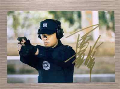 Kuang Biao Teleplay Zhang Yi  Autograph Photos Gift To Friends 张译亲笔签名照