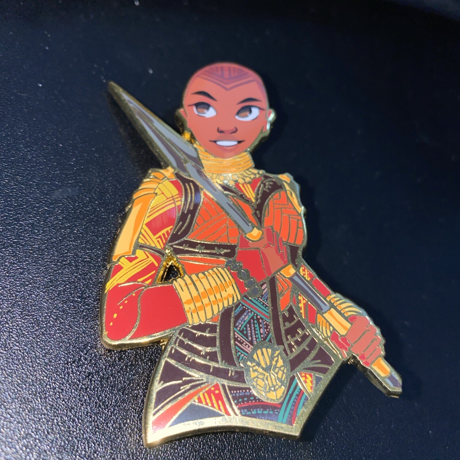 Wakanda Black Panther Okoye General FandomUnderground Pin 2.8"