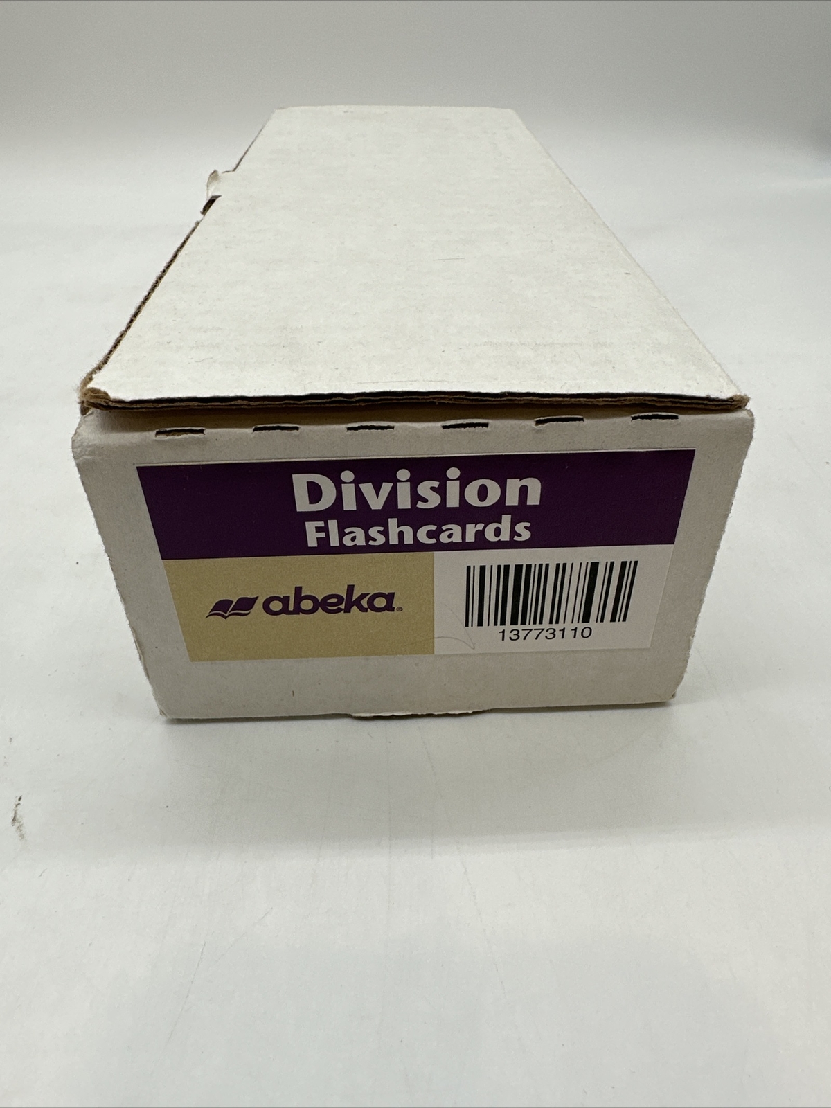 Abeka Division Flash Cards Elementary Math Arithmetic Helps 2nd6th