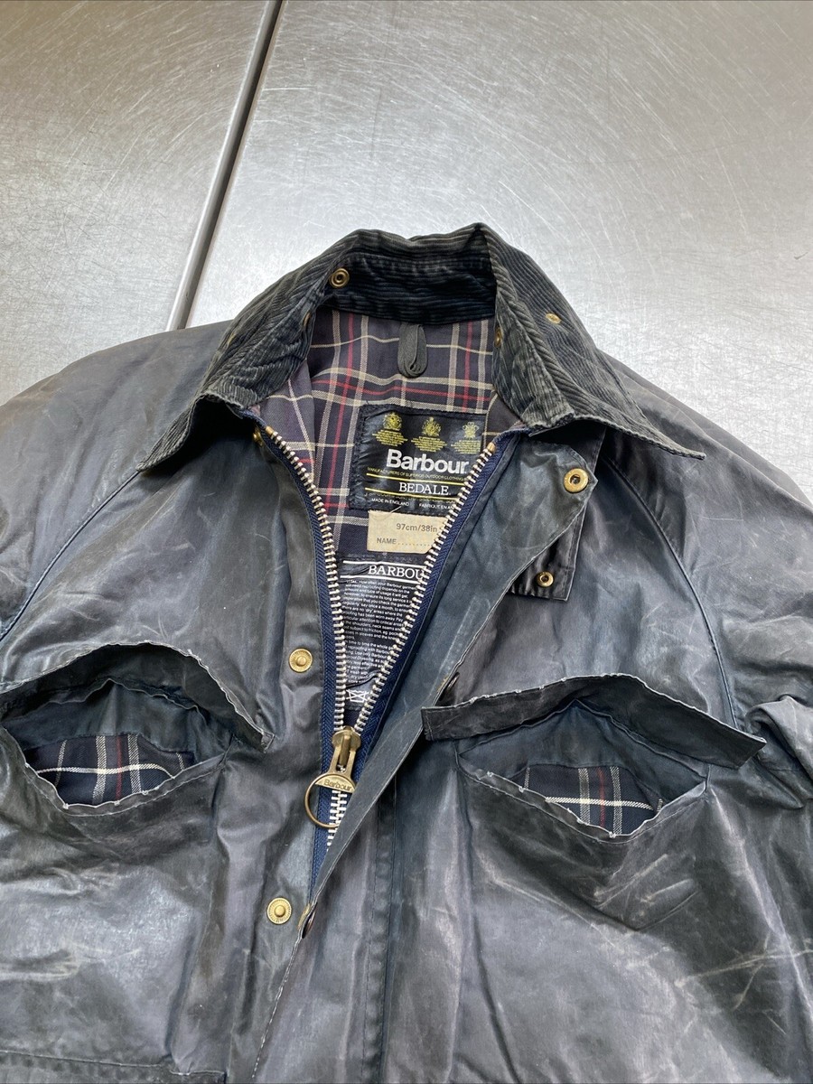 Vintage 80s Barbour Bedale C38 Men