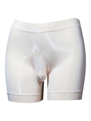 Herren Höschen durchsichtig Unterwäsche Mesh Boxershorts Etuikleid Unterteil Club transparent - Bild 18 von 49