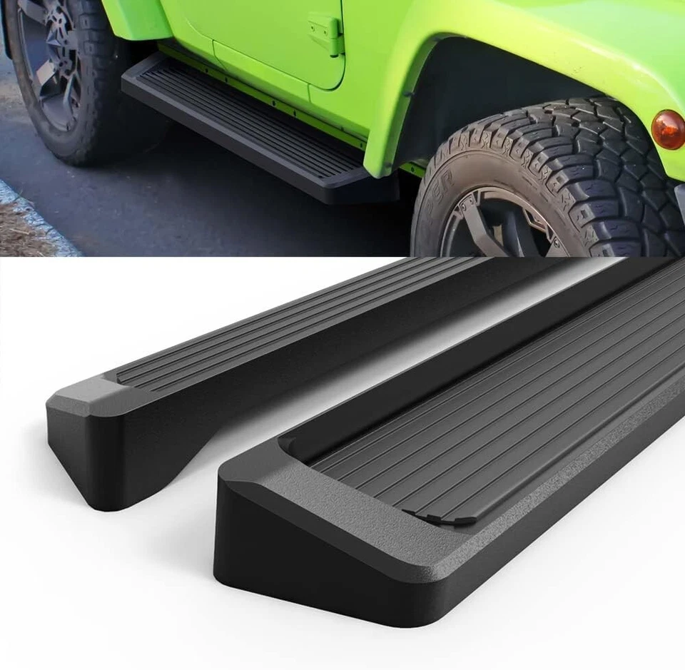 Tabla de correr HD Ridez 6" negra ajuste 01-07 Chevy Silverado GMC Sierra doble cabina Foto 3 de 4