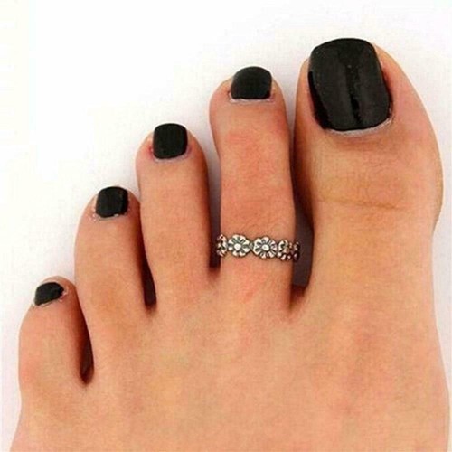 12PCs/set Women Fashion Simple Toe Rings Adjustable Foot Jewelry Beach --us - Picture 4 of 10