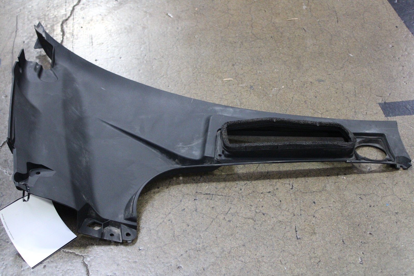 Ferrari F8 Tributo, RH, Right, Under Windshield Trim Panel Used, P/N 862096
