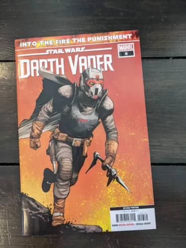 STAR WARS DARTH VADER #6 2ND PRINT GREAT SHAPE 1ST APP OCHI OF BESTOON SITH 2020