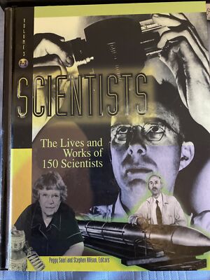 Scientists : Their Lives and Works Hardcover Volume 3 P-Z