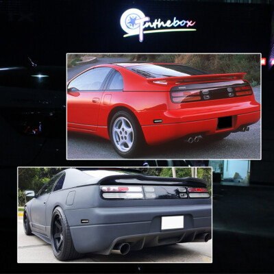 Smoked Rear Side Marker LED Lights White LH & RH For 1990