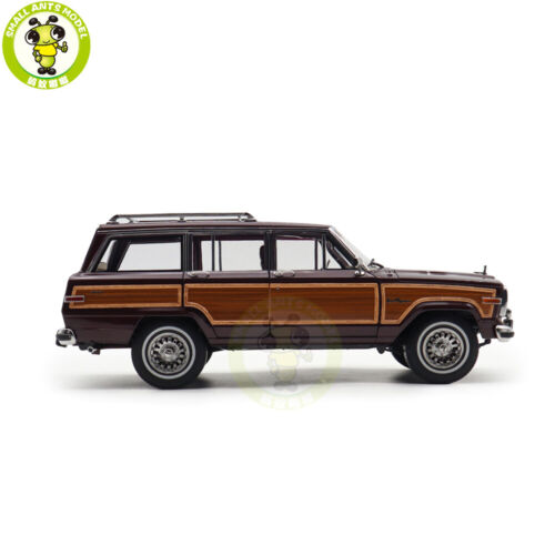 1/18 Jeep Grand Wagoneer 1991 DD MODELS BLACK CHERRY Diecast Model Car - Picture 5 of 18