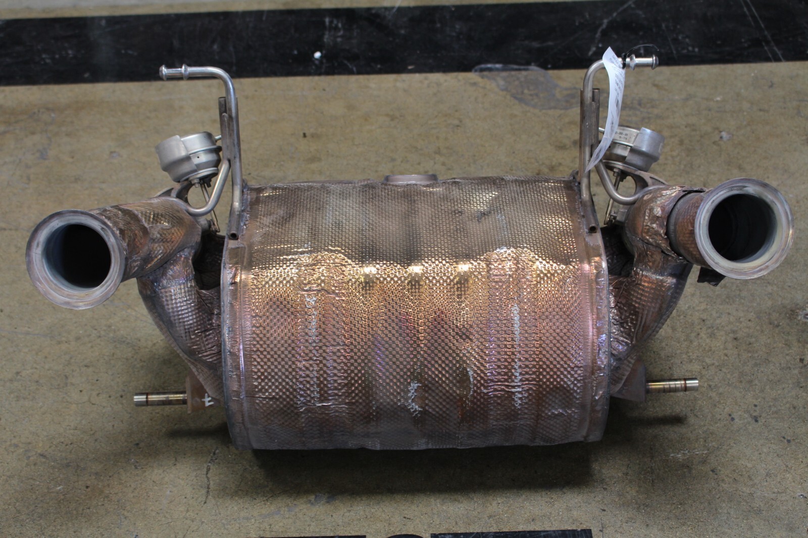 Lamborghini Aventador LP770, Exhaust Muffler, Used, P/N 470251051R