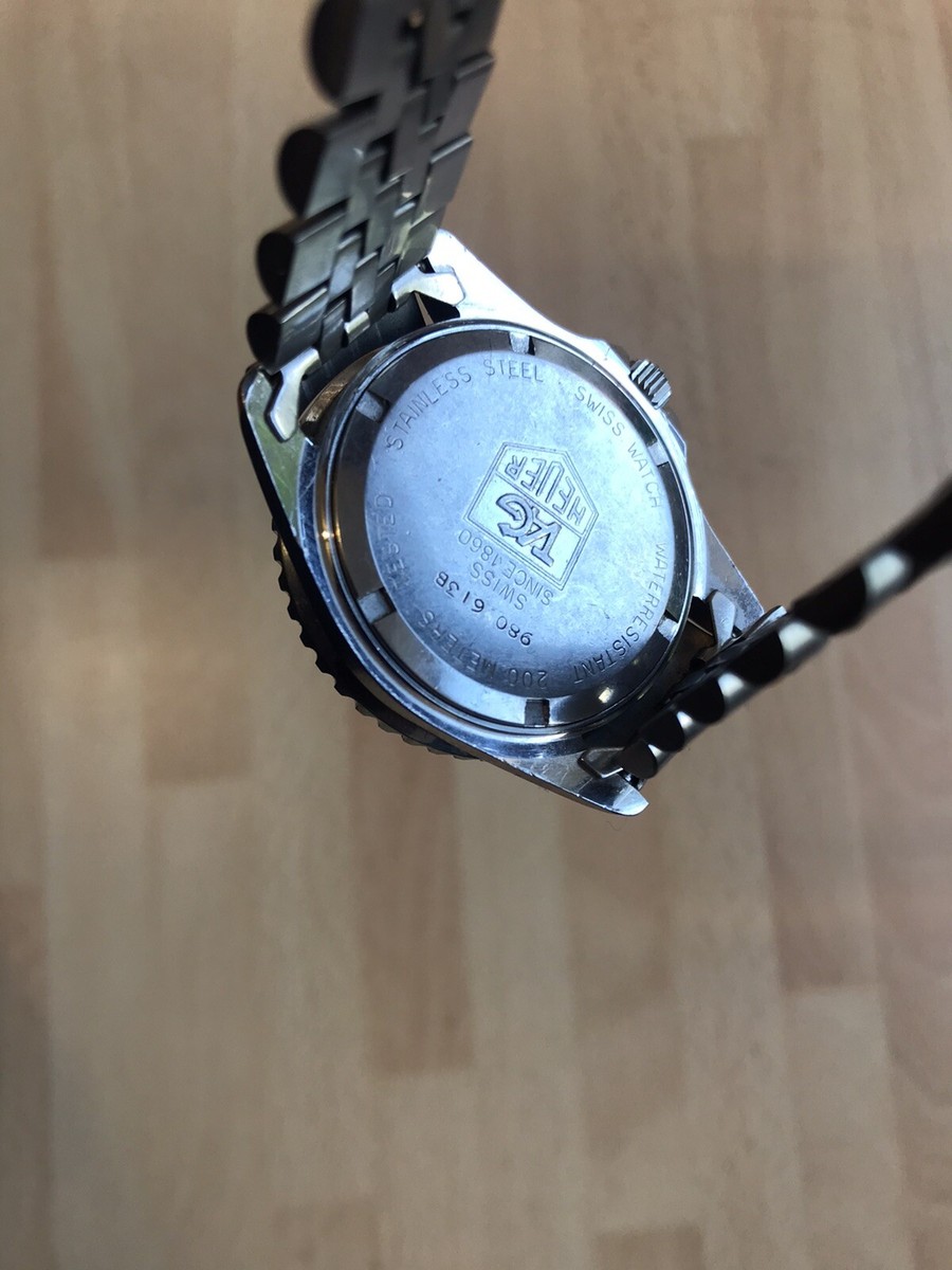 Tag Heuer Professional 1000 / 980.613B / Quartz / Blue / Stainless