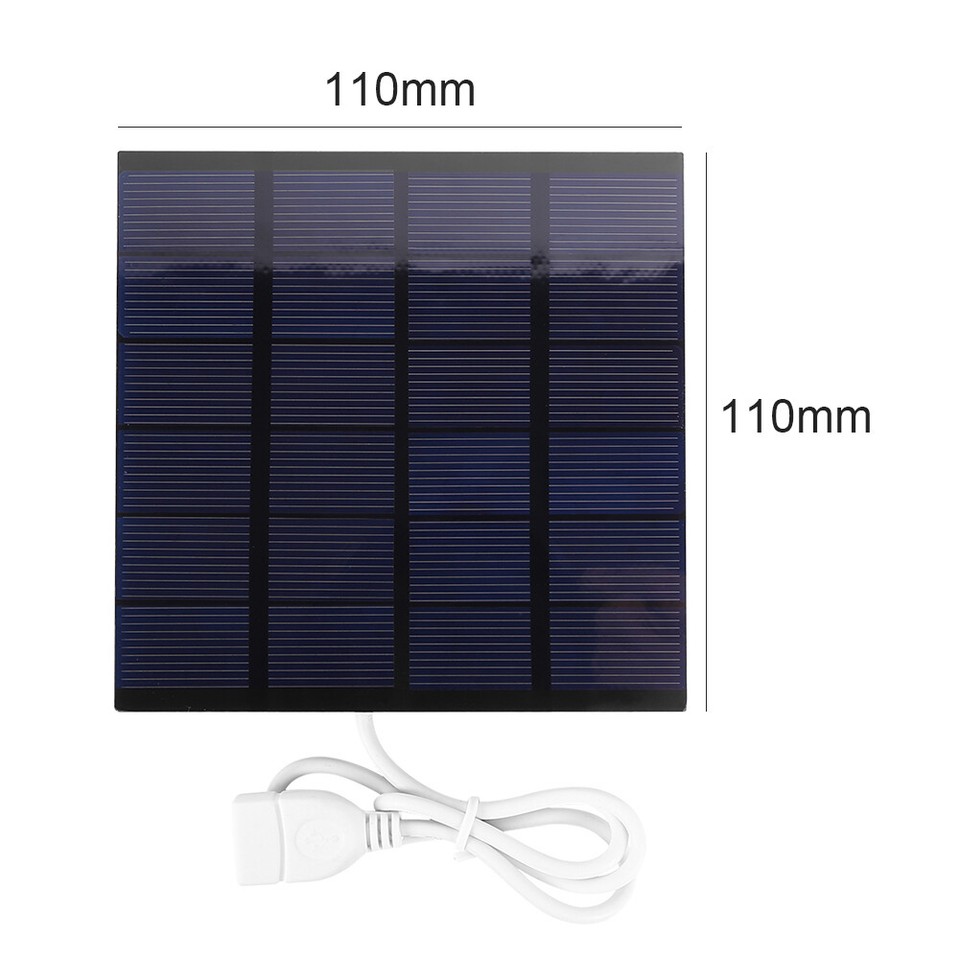 Outdoor Travel USB Polysilicon DIY Solar Panel for Light Mobile Phone