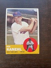 1963 Topps #371 Rod Kanehl - New York Mets EX