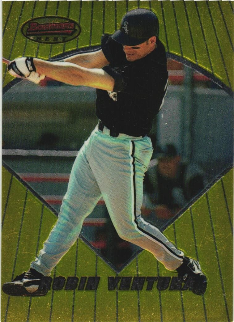 1996 Bowman's Best #55 Robin Ventura Chicago White Sox