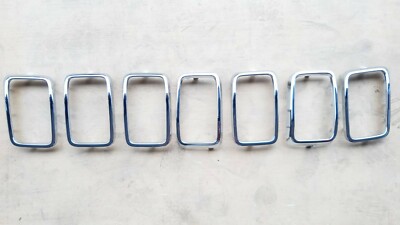 2017-2020 Jeep Grand Cherokee Chrome Grille Trim Ring Kit For Jeep
