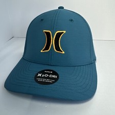 Hurley H2O Dri max hat S /M Teal Turquoise W/ Orange Logo New With Tags