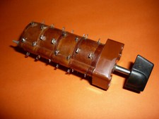 1pc. PDDP /     Ganged switch 12 positions. SILVER PLATED CONTACTS. Pulled