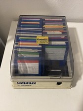 Lotto 80 Dischetti Amiga Con Raccoglitore Commodore Datalux