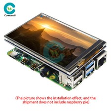 3.5 Inch Touch Screen 125MHz SPI LCD Display Fan for Raspberry Pi 4B/3B/Zero W