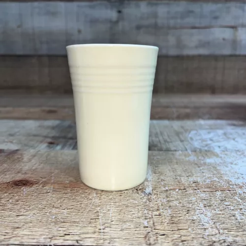 Vintage Fiesta Butter Yellow 3.75” Juice Tumbler ~ Fiestaware