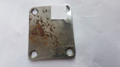 1965 FENDER STRATOCASTER NECK PLATE USA - Zdjęcie 1 z 2