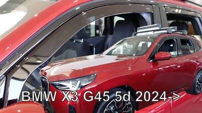 IN CHANNEL RAIN GUARDS FOR BMW X3 G45 ( 4PC SET) FITS 2025-up 4pc set
