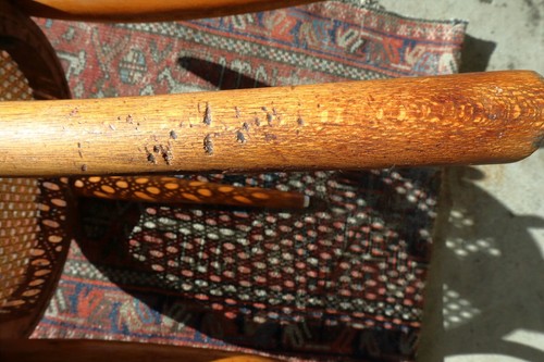 Antique Child-Size Thonet Bentwood Cane Seat Chair Austria 25” Nouveau Wein - Picture 16 of 16