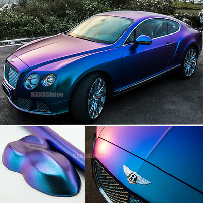 Entire Car Wrap Chameleon Satin Chrome Pearl Metal Vinyl Sticker