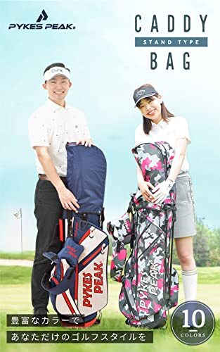 PYKES PEAK Golf Stand bag 2.2kg 9.0 type 47 inch PP-01-SERIES Camo
