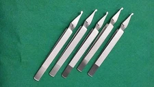 5 Dental Direct Bracket Holder Orthodontic Bonding Serrated Instruments Tweezers
