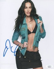 Megan Fox Sexy Autographed Signed 8x10 Photo JSA COA 
