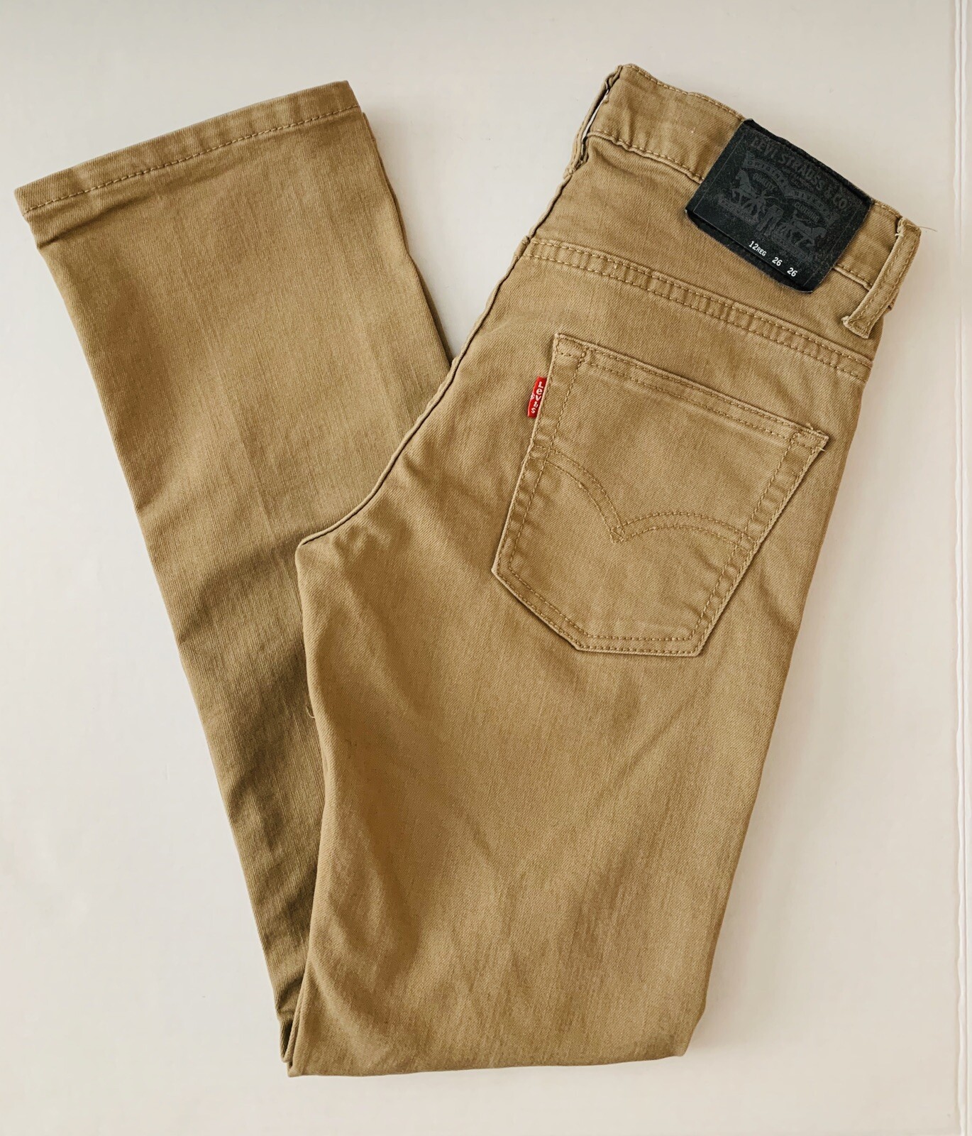 Jeans Boys Levis 511 Slim Fit Tapered Leg Size 12 26 X 26-image