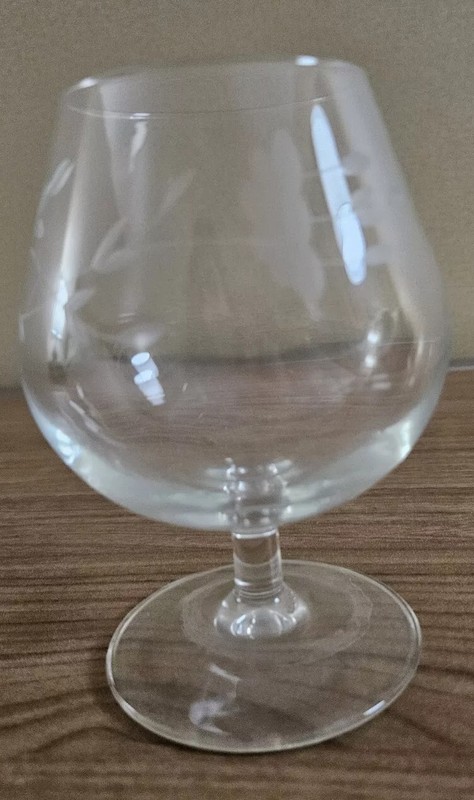 Vintage Princess House "Heritage"  Brandy Glass